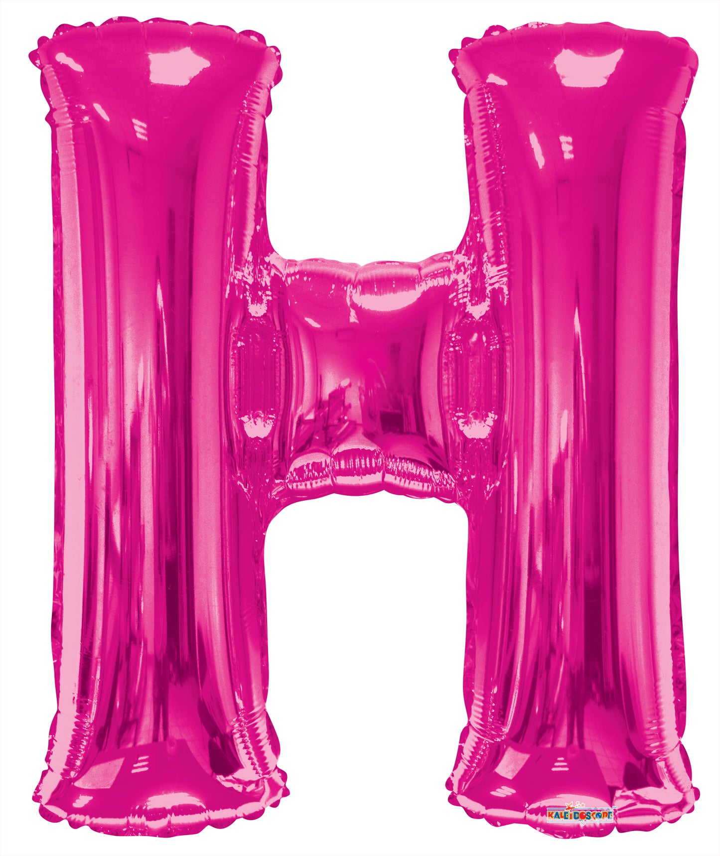 34" Letter H Magenta