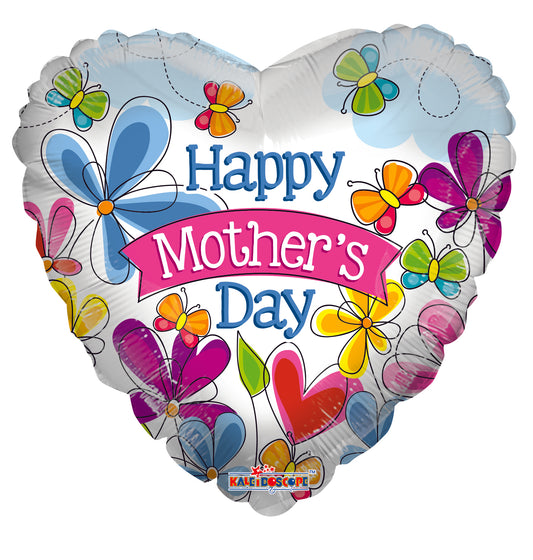 18" Happy Mother's Day Butterflies & Banner