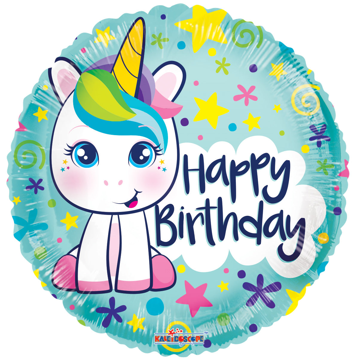 18" Birthday Cute Unicorn